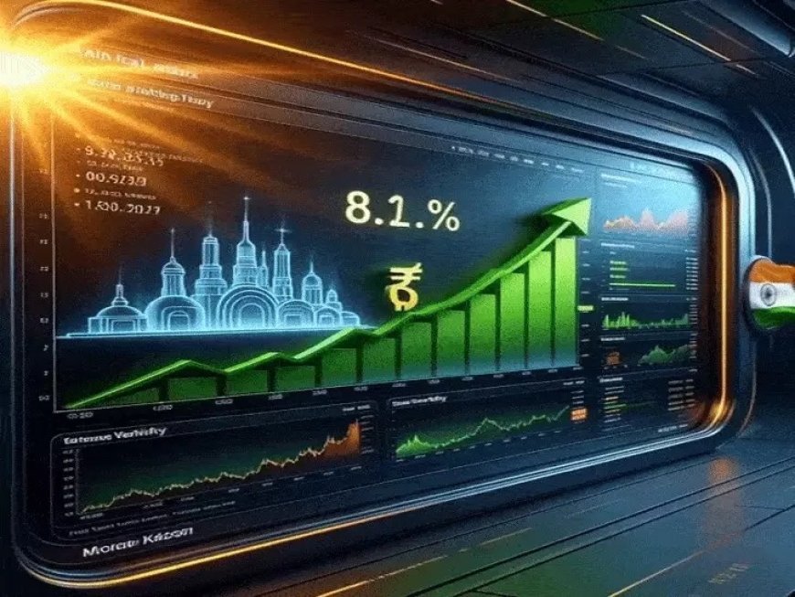 US टैरिफ दबाव के बीच भारतीय इकोनॉमी चमकी, GDP छह तिमाही में सबसे तेज