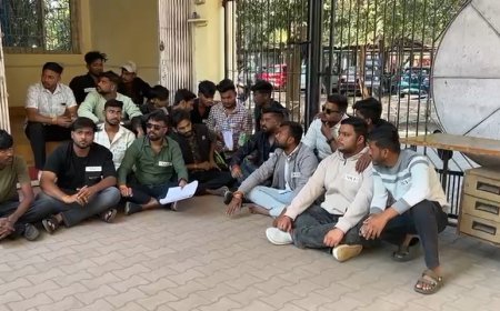 कल्याण कॉलेज में बवाल: विधायक प्रतिनिधि सहित 4 NSUI नेताओं पर FIR, चप्पल की माला लेकर पहुंचे थे कार्यकर्ता