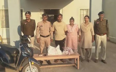 दुर्ग में गांजा बेचते पकड़े गए दो दोस्त: महिला–पुरुष गिरफ्तार, 2.36 किलो मादक पदार्थ बरामद