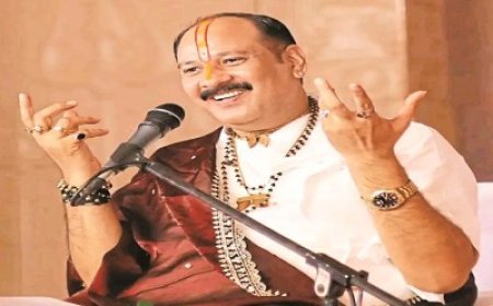 पंडित प्रदीप मिश्रा की कथा में पैसों को लेकर विवाद, मचा हड़कंप पुलिस ने कराया शांत