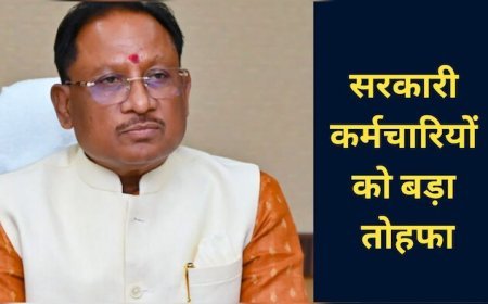 छत्तीसगढ़ के कर्मचारियों को बड़ी सौगात, बिना प्रीमियम मिलेगा 1.60 करोड़ का बीमा कवर