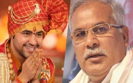 टीआई प्रणाम विवाद के बीच धीरेंद्र शास्त्री पर भूपेश बघेल का हमला, शास्त्रार्थ की दी खुली चुनौती