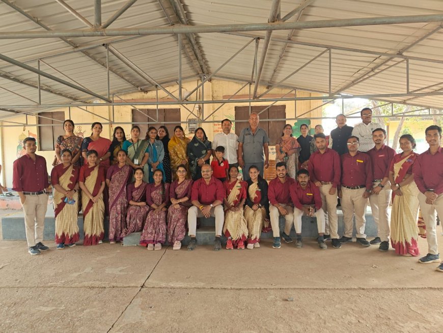 मैत्री कॉलेज भिलाई का सेजस घुघुवा(क) में विशेष सामुदायिक शिविर