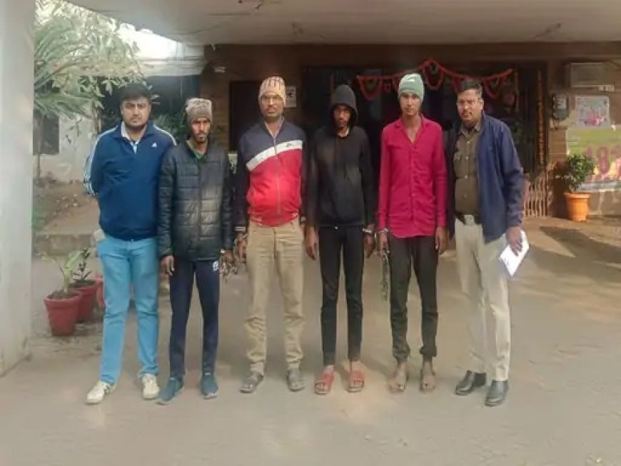 जमीन विवाद में हनुमान प्रतिमा खंडित, पांच गिरफ्तार