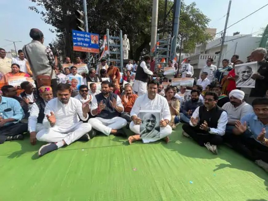 रोजगार गारंटी पर सियासी संग्राम: मनरेगा नाम परिवर्तन के खिलाफ कांग्रेस सड़कों पर