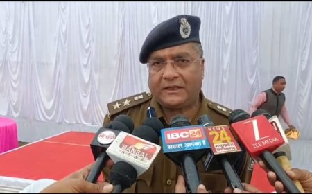दुर्ग पुलिस का वार्षिक लेखा-जोखा: एसएसपी विजय अग्रवाल ने प्रेस वार्ता में किया खुलासा