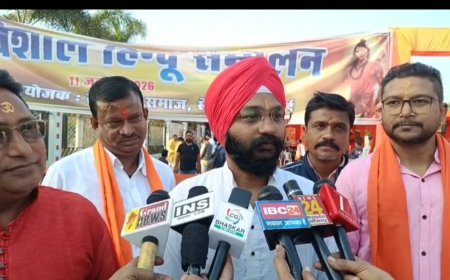 हिन्दू एकता का संदेश: भिलाई में विशाल हिन्दू सम्मेलन, सनातन धर्म के संरक्षण का संकल्प