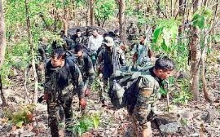 बीजापुर में सुरक्षाबलों को बड़ी कामयाबी, मुठभेड़ में 4 माओवादी ढेर