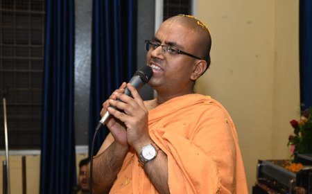 इस्कॉन मंदिर में श्रद्धा और भक्ति के साथ मनाया गया श्री श्री नित्यानंद त्रयोदशी महा महोत्सव