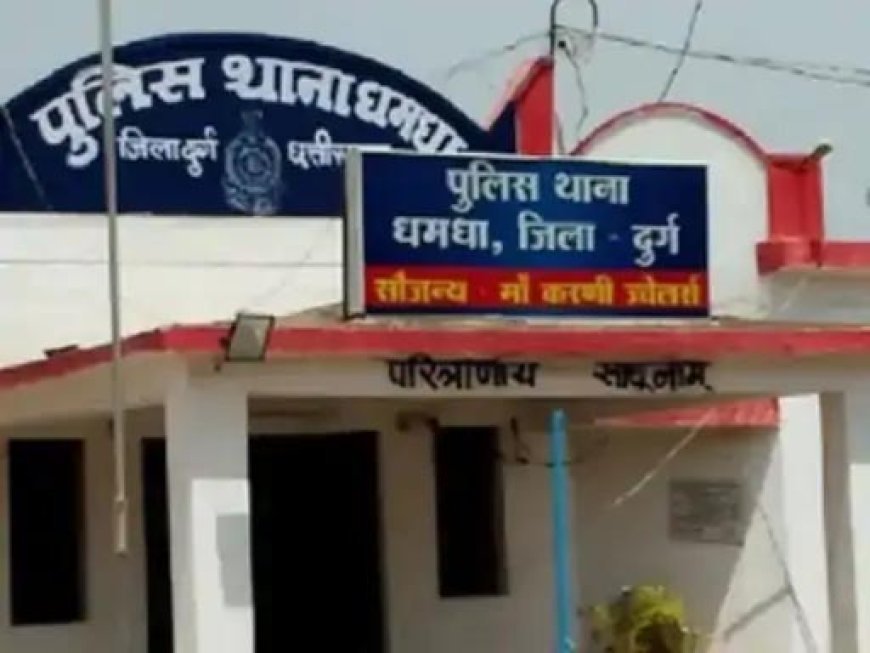 धमधा में चलती ट्रक से गिरा युवक, पहिए के नीचे आने से दर्दनाक मौत