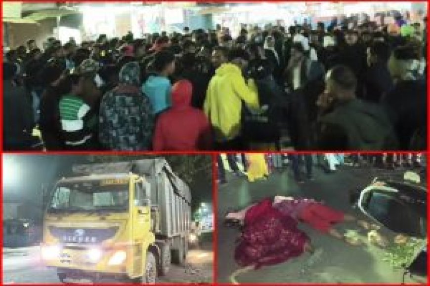 छत्तीसगढ़ में हादसा, मां-बेटी की दर्दनाक मौत, गुस्साए लोगों ने किया चक्काजाम