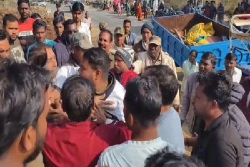 वन भूमि से अतिक्रमण हटाने गई थी फॉरेस्ट की टीम, रेंजर समेत अन्य कर्मियों से ग्रामीणों ने की मारपीट