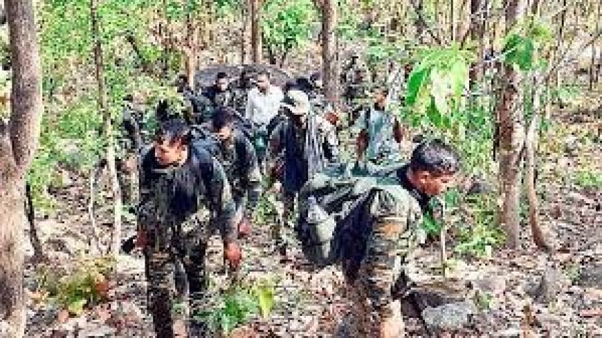 बीजापुर में सुरक्षाबलों को बड़ी कामयाबी, मुठभेड़ में 4 माओवादी ढेर