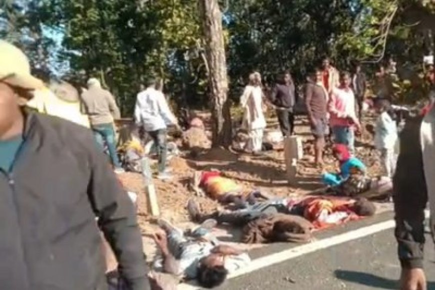 बस हादसे में 7 पहुंची मृतकों की संख्या, इनमें 4 महिला व 2 पुरुष शामिल, 32 गंभीर घायल गुमला रेफर