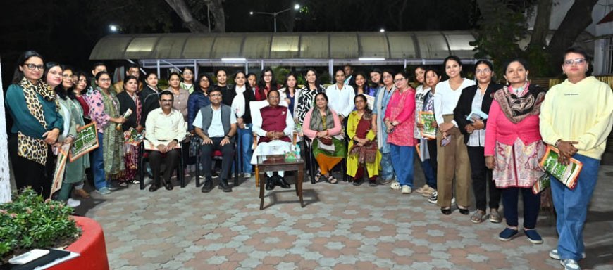 महिला पत्रकारों के साहस से मजबूत हो रहा लोकतंत्र का चौथा स्तंभ : मुख्यमंत्री साय