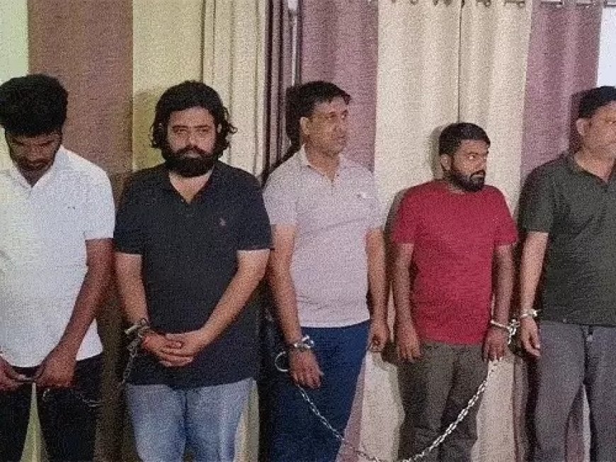 ऑनलाइन क्रिकेट सट्टा रैकेट पर पुलिस की बड़ी कार्रवाई, 6 आरोपी धराए