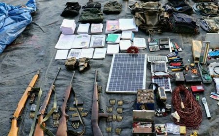 अबूझमाड़ में नक्सलियों की हथियार फैक्ट्री ध्वस्त, 1000 किलो एल्युमिनियम समेत बड़ा जखीरा जब्त