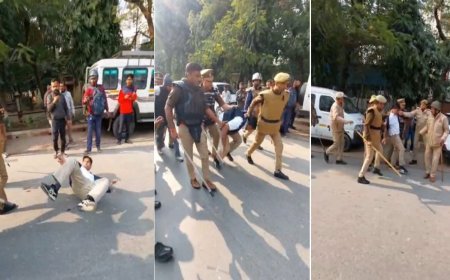 इन मुद्दों को लेकर कांग्रेस का कलेक्ट्रेट में जोरदार प्रदर्शन, धक्का-मुक्की में पुलिसकर्मी व मीडियाकर्मी घायल