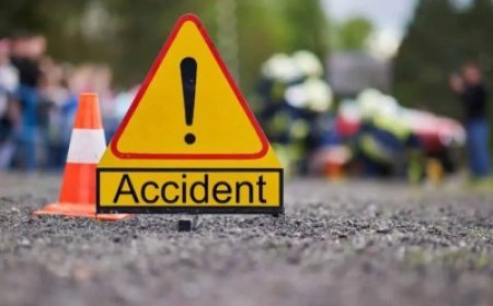 NH पर मॉर्निंग वॉक कर रहे 3 लोगों को अनियंत्रित पिकअप ने रौंदा, 2 की मौके पर मौत, इलाके में मची खलबली