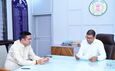 खेल मैदान पर नहीं चलेगा बुलडोज़र: विधायक रिकेश सेन ने रुकवाई नीलामी, विकास के लिए 1 करोड़ की घोषणा