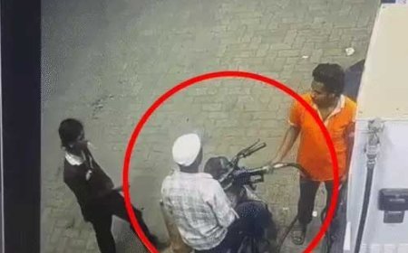 पेट्रोल पंप पर सनसनी: सिगरेट से रोके जाने पर युवक ने नोजल में लगाई आग