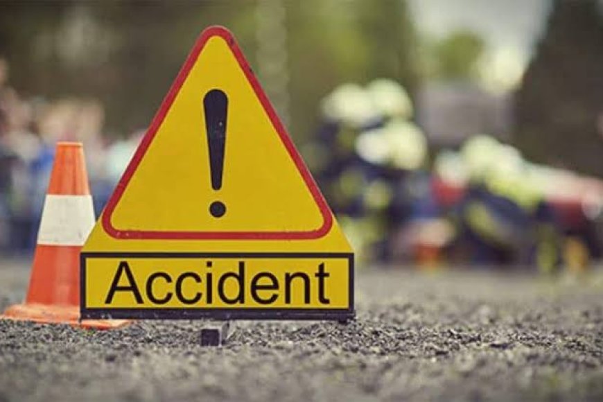 मोपेड सवार पति-पत्नी को ट्रेलर ने मारी टक्कर, महिला की मौत, जांच में जुटी पुलिस