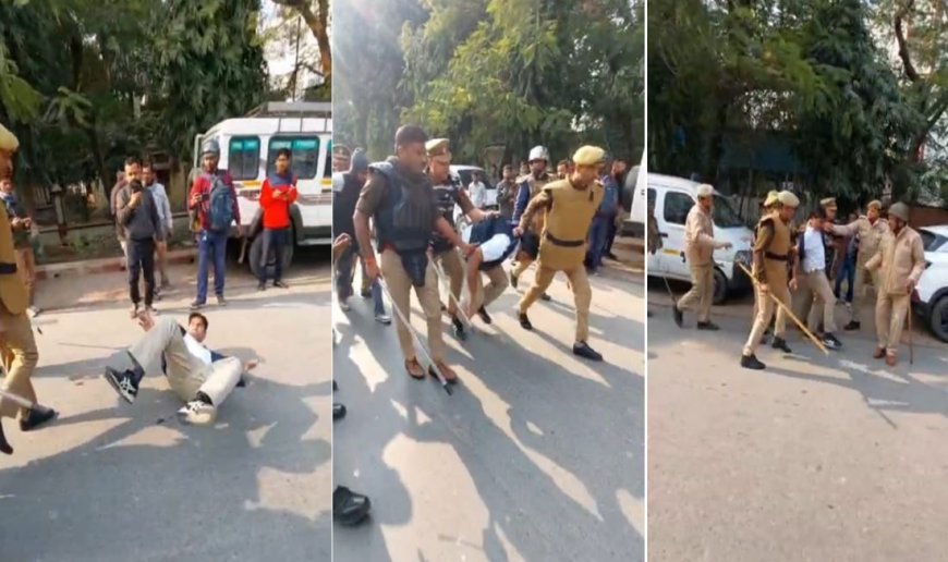 इन मुद्दों को लेकर कांग्रेस का कलेक्ट्रेट में जोरदार प्रदर्शन, धक्का-मुक्की में पुलिसकर्मी व मीडियाकर्मी घायल