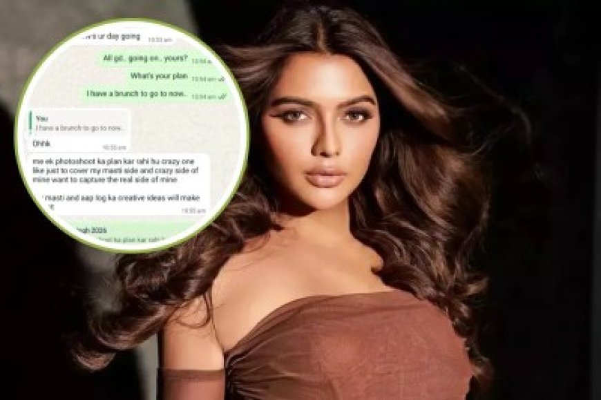 ‘मस्ती 4’ की एक्ट्रेस की प्राइवेट चैट हुए लीक? साइबर ठगी की शिकार हुईं रुही सिंह, अभिनेत्री ने दी वॉर्निंग