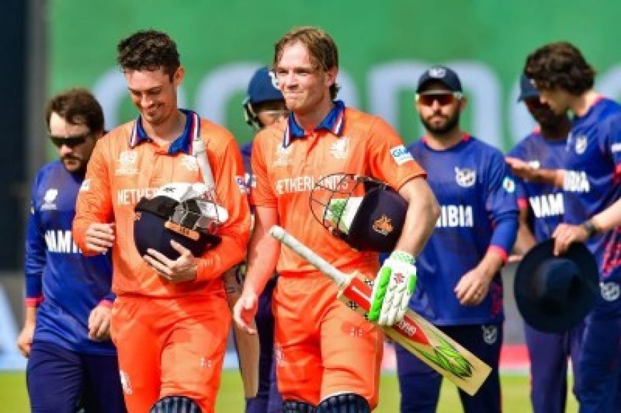 T20 वर्ल्ड कप में नीदरलैंड ने नामीबिया को हराकर रचा इतिहास, अब तक कोई एसोसिएट टीम नहीं कर सकी ऐसा