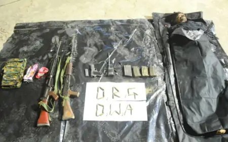 दंतेवाड़ा-बीजापुर सीमा पर मुठभेड़: 5 लाख का इनामी ACM नक्सली मारा गया