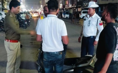 ड्रिंक एंड ड्राइव चेकिंग में बवाल! टीआई को धमकाने वाला BJP नेता गिरफ्तार