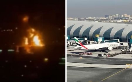 ईरान ने फिर किया दुबई इंटरनेशनल एयरपोर्ट के पास ड्रोन अटैक, आग लगने के बाद उड़ानें रद्द