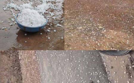 चैत्र में बदला मौसम! कहीं गिरे ओले तो कहीं गर्मी से मिली राहत, पारा 38 डिग्री से नीचे