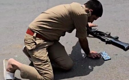 ड्रिंक एंड ड्राइव के खिलाफ अभियान, नशे में धुत वर्दीधारी आरक्षक भी पकड़ा गया