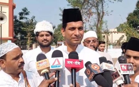 दुर्ग में ईद की रौनक: नमाज के बाद गले मिलकर दी मुबारकबाद, भाईचारे का दिखा अनोखा रंग