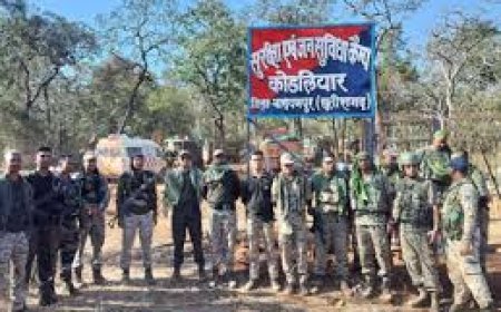 जहां था नक्सलियों का दबदबा, वहां अब सुरक्षा कैंप और तिरंगा, दुर्गम अबूझमाड़ में विकास की दस्तक