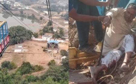 रोपवे हादसे में दूसरी मौत, किसान ने ईलाज के दौरान तोडा दम, 5 अन्य घायलों की हालत नाजुक…