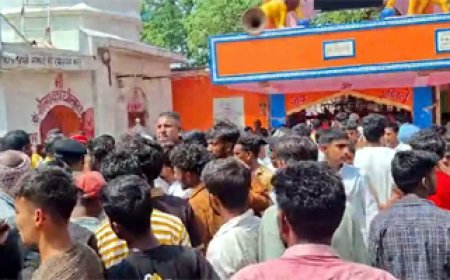 मघड़ा शीतला मंदिर में मची भगदड़: 8 महिलाओं की मौत, दर्जन भर घायल; चैती मंगलवार को लेकर उमड़ी थी भारी भीड़