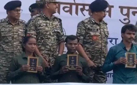 बस्तर में नक्सल नेटवर्क को बड़ा झटका, भारी डंप बरामद; 34 ने छोड़ा हथियार