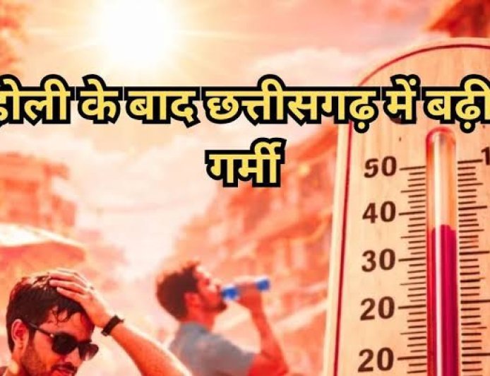 छत्तीसगढ़ में बढ़ने लगी गर्मी, तापमान सामान्य से 2 डिग्री ज्यादा, जानें कौन सा जिला सबसे गर्म?