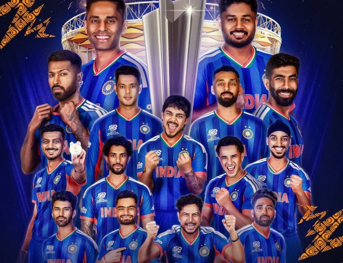 अहमदाबाद में भारत का विजय परचम, न्यूजीलैंड को हराकर तीसरी बार जीता टी20 वर्ल्ड कप