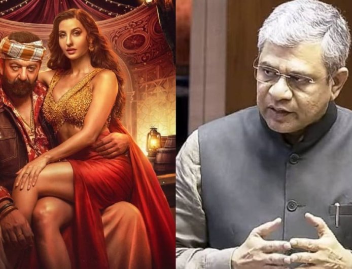 लोकसभा में उठा नोरा फतेही के अश्लील गाने का मुद्दा , सरकार ने लगाया बैन, अश्विनी वैष्णव बोले- कुछ भी नहीं परोस सकते…