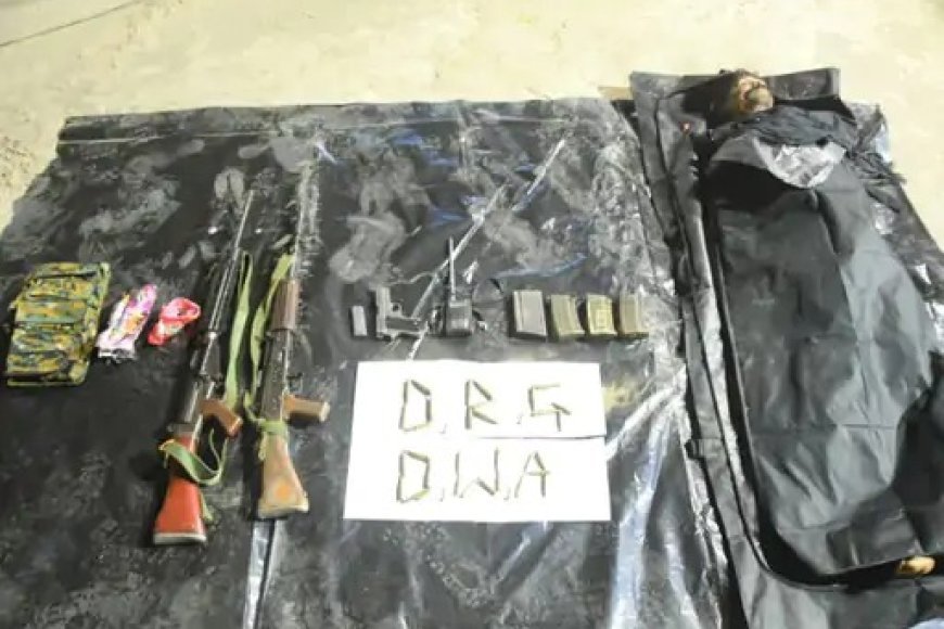 दंतेवाड़ा-बीजापुर सीमा पर मुठभेड़: 5 लाख का इनामी ACM नक्सली मारा गया