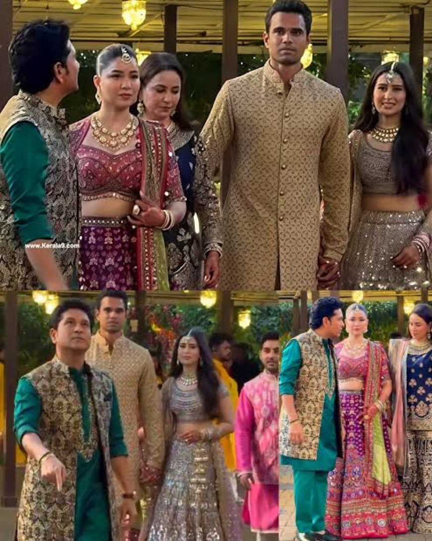 अर्जुन तेंदुलकर ने मेहंदी में थामा होने वाली दुल्हनिया का हाथ, फोटोज इंटरनेट पर मचा रही हैं गदर