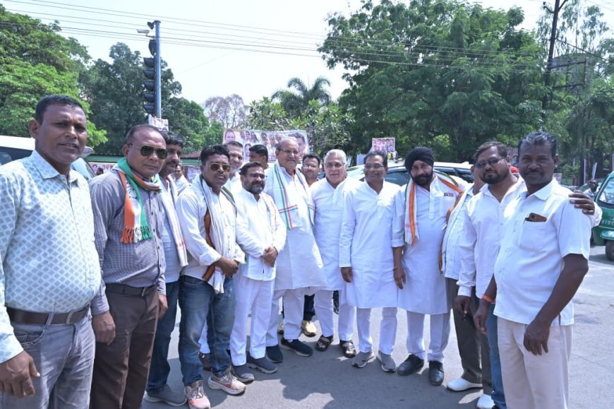 मनरेगा पर वार, गैस पर मार: रायपुर में कांग्रेस का उग्र विधानसभा घेराव, अरुण वोरा ने साधा भाजपा पर निशाना”*