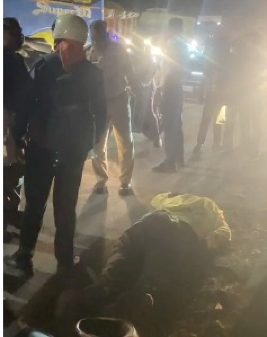 तेज रफ्तार ट्रेलर का कहर: बाइक सवार युवक की मौके पर मौत