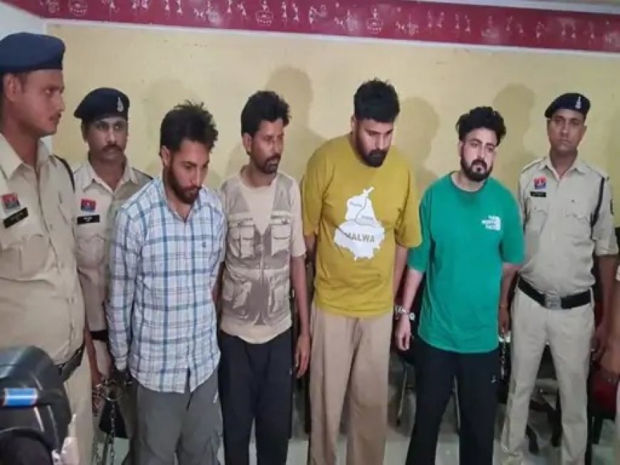 पाक बॉर्डर से रायपुर तक फैला ड्रग्स नेटवर्क ध्वस्त: चार तस्कर गिरफ्तार, हथियार और हेरोइन बरामद