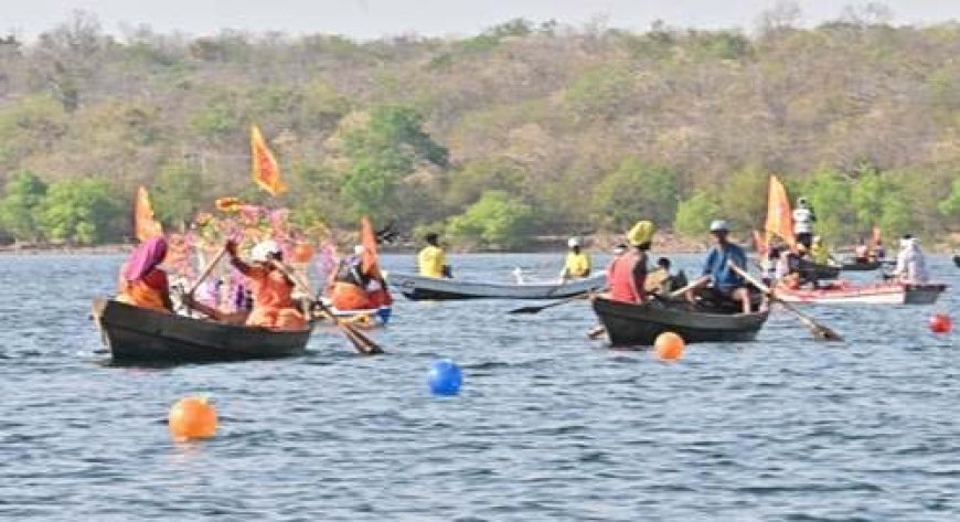 महानदी की लहरों पर दौड़ी रफ्तार, रिवर बोट चैंपियनशिप का भव्य आयोजन, 52 टीमों ने दिखाया दम