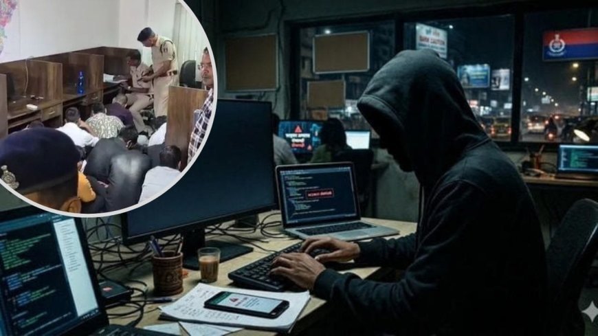 रायपुर में बैठकर अमरीकियों से करोड़ों की ठगी, कॉल सेंटरों से 42 गिरफ्तार