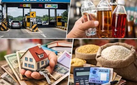 रजिस्ट्री सस्ती, टोल दरें बढ़ीं; राशन, आबकारी और टैक्स व्यवस्था में बड़े बदलाव लागू